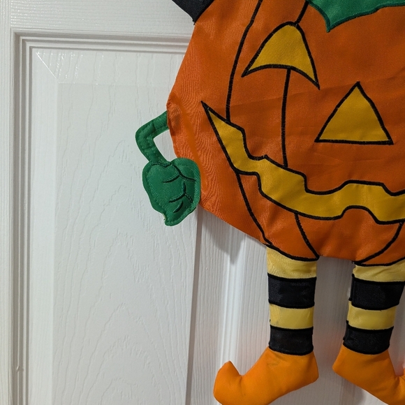 NCE 2003 Halloween Jack O'Lantern with Witch Hat Hanging Decorations - 22 inches - Picture 8 of 10